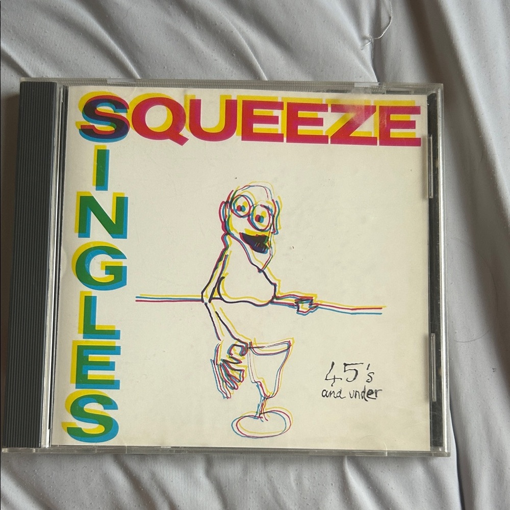Squeeze Singles 45's and Under CD